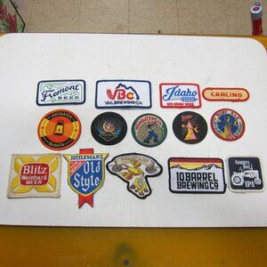 Embroidered/Iron On Patch Lot of 56 Assorted Patches